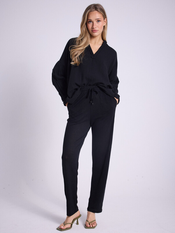 notshy Pantalon lin Meline Pantalon jersey de lin