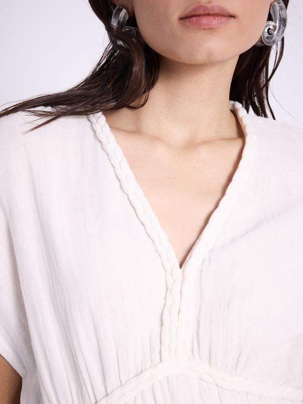 Notshy Robe Coton Soa Robe Double Gaze De Coton