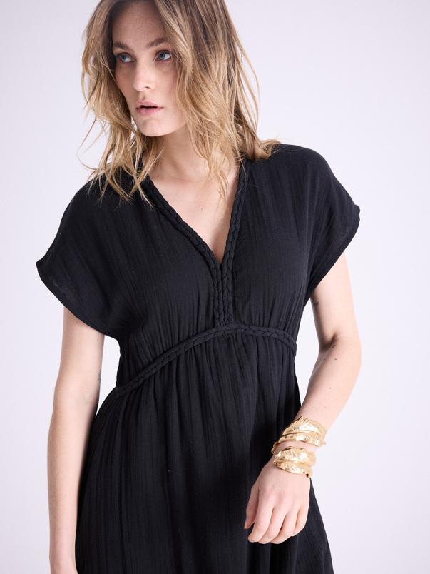 Notshy Robe Coton Soa Robe Double Gaze De Coton