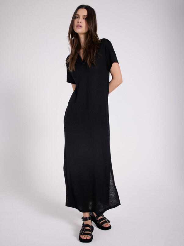 notshy Robe lin Orian Robe jersey de lin