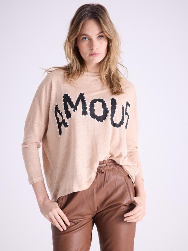 notshy T-shirt lin Ebony T-shirt lin