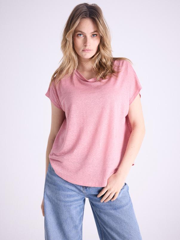 notshy T-shirt lin Zoe T-shirt jersey de lin