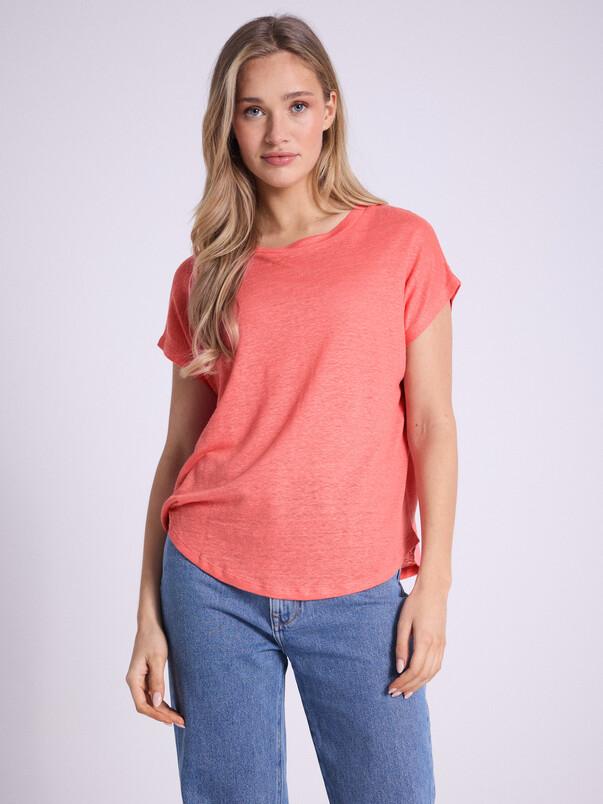 notshy T-shirt lin Zoe T-shirt jersey de lin