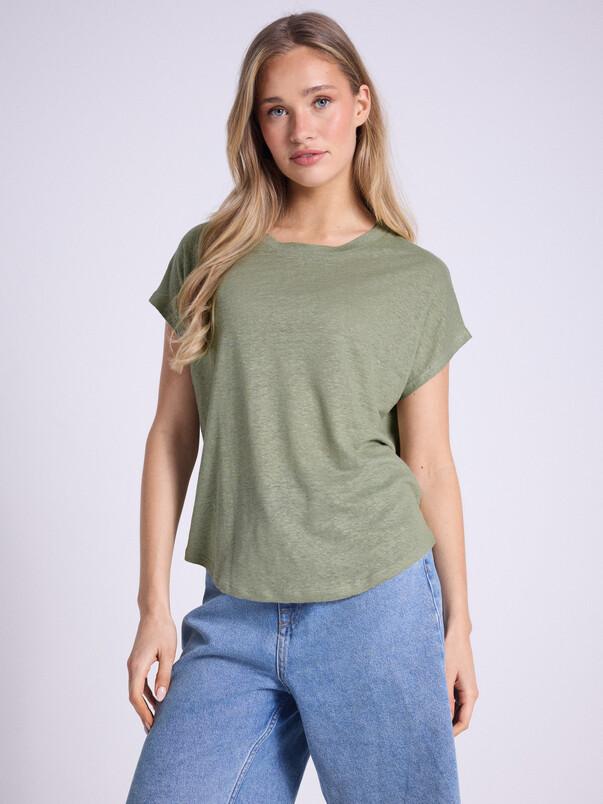 notshy T-shirt lin Zoe T-shirt jersey de lin