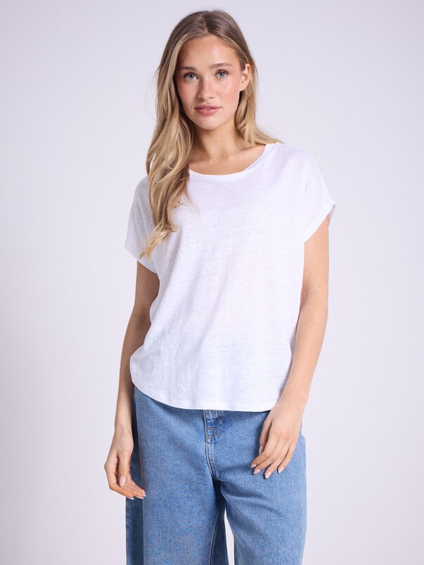notshy T-shirt lin Zoe T-shirt jersey de lin