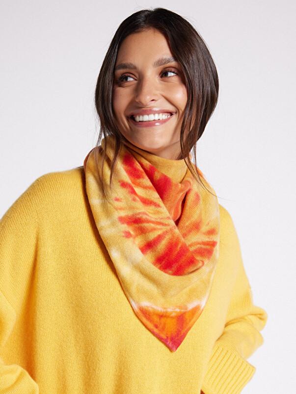 notshy Petit triangle cachemire Josh Écharpe en cachemire 2 fils jauge 12