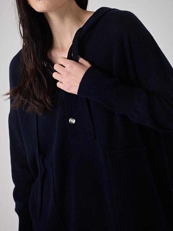 Notshy Pull à Capuche Cachemire Ariana Pull Cachemire 2 Fils Jauge 12