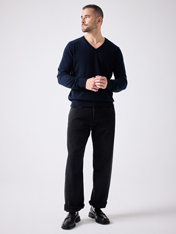 notshy Pull cachemire Jean Pull cachemire 2 fils 12GG