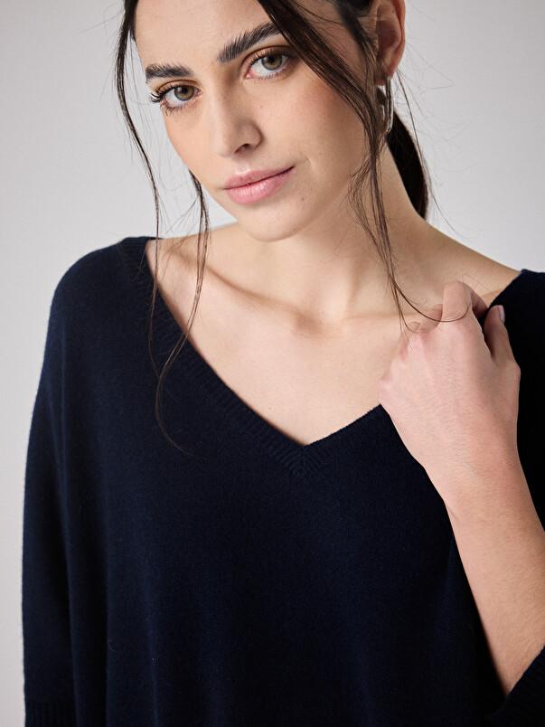 Notshy Pull Poncho Cachemire Aimee Pull Cachemire 2 Fils Jauge 12