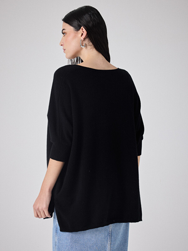 Notshy Pull Poncho Cachemire Aimee Pull Cachemire 2 Fils Jauge 12