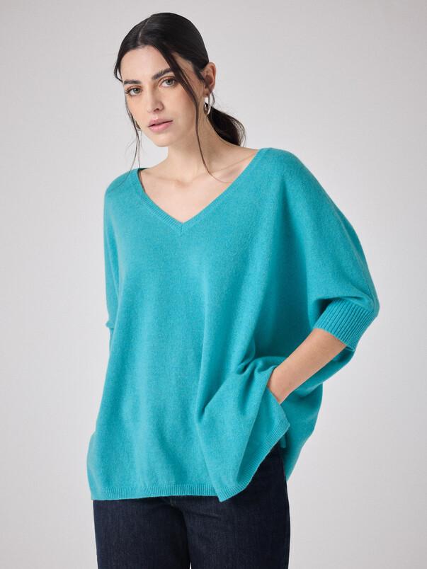 Notshy Pull Poncho Cachemire Aimee Pull Cachemire 2 Fils Jauge 12