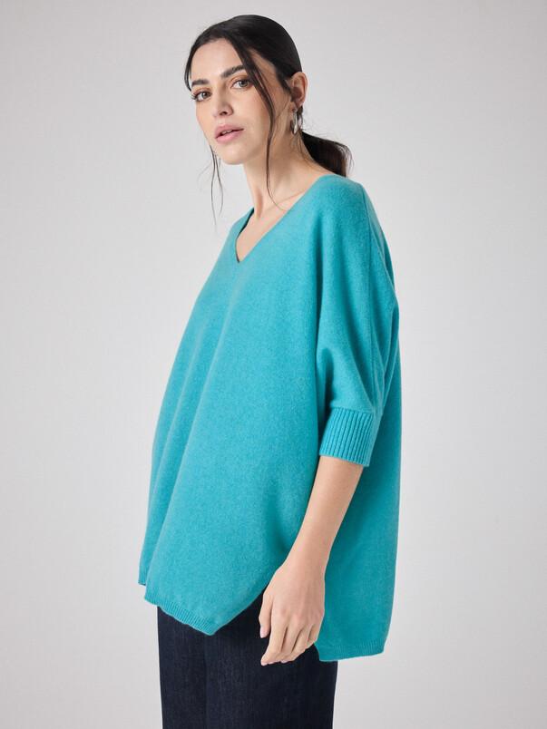 Notshy Pull Poncho Cachemire Aimee Pull Cachemire 2 Fils Jauge 12