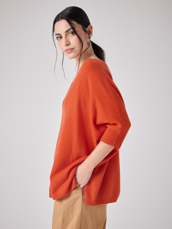 Notshy Pull Poncho Cachemire Aimee Pull Cachemire 2 Fils Jauge 12