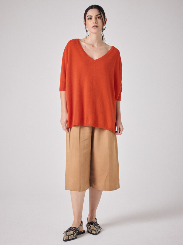 Notshy Pull Poncho Cachemire Aimee Pull Cachemire 2 Fils Jauge 12