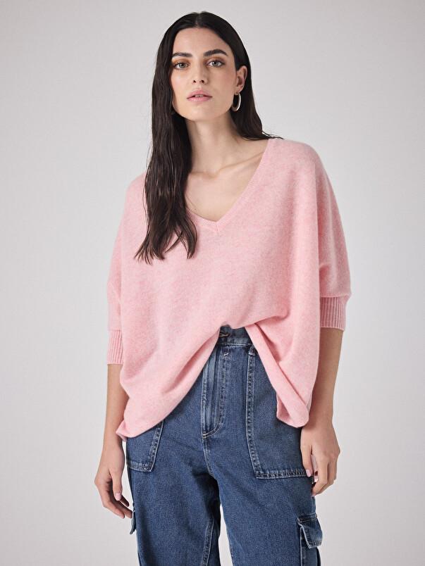 Notshy Pull Poncho Cachemire Aimee Pull Cachemire 2 Fils Jauge 12