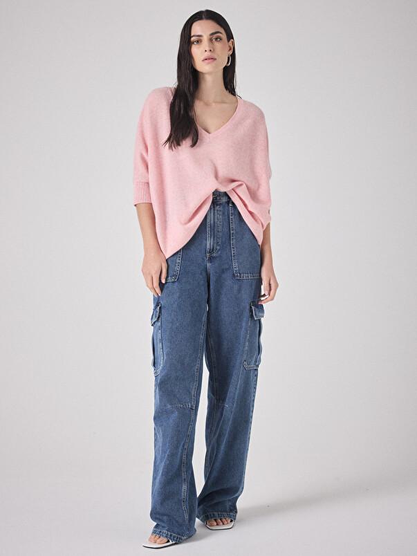 Notshy Pull Poncho Cachemire Aimee Pull Cachemire 2 Fils Jauge 12