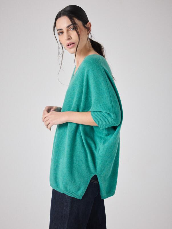 Notshy Pull Poncho Cachemire Aimee Pull Cachemire 2 Fils Jauge 12