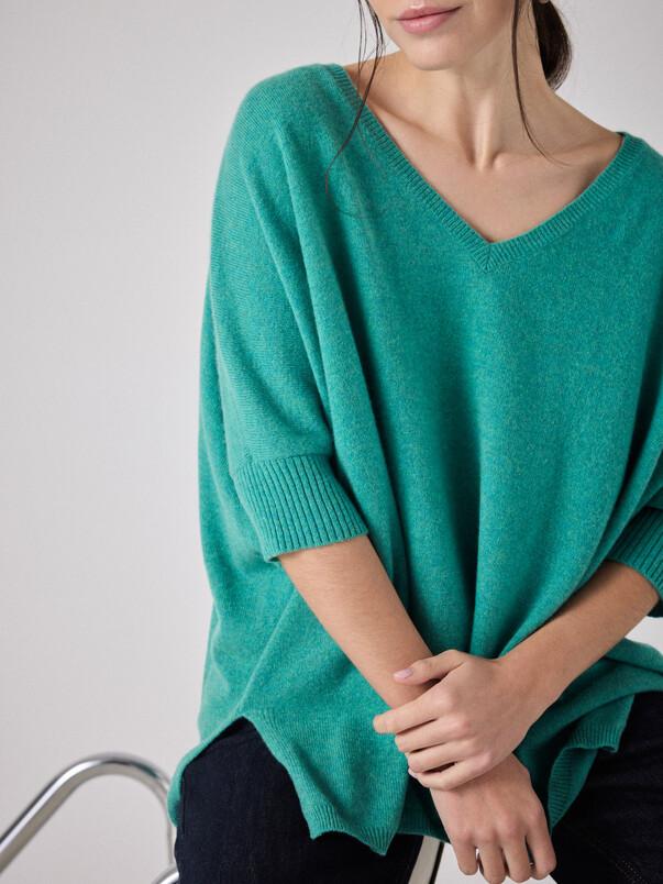 Notshy Pull Poncho Cachemire Aimee Pull Cachemire 2 Fils Jauge 12