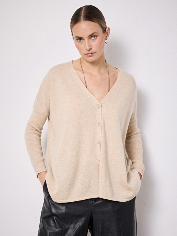 Notshy Pull Poncho Cachemire Alicia Pull Cachemire 2 Fils 12GG