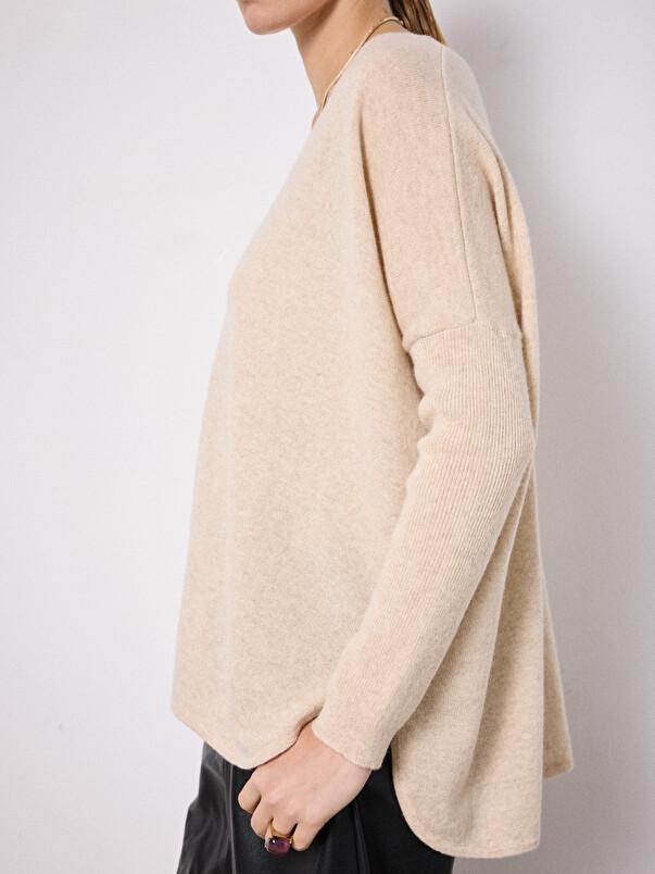 Notshy Pull Poncho Cachemire Alicia Pull Cachemire 2 Fils 12GG