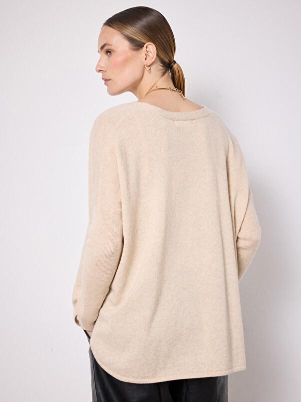 Notshy Pull Poncho Cachemire Alicia Pull Cachemire 2 Fils 12GG