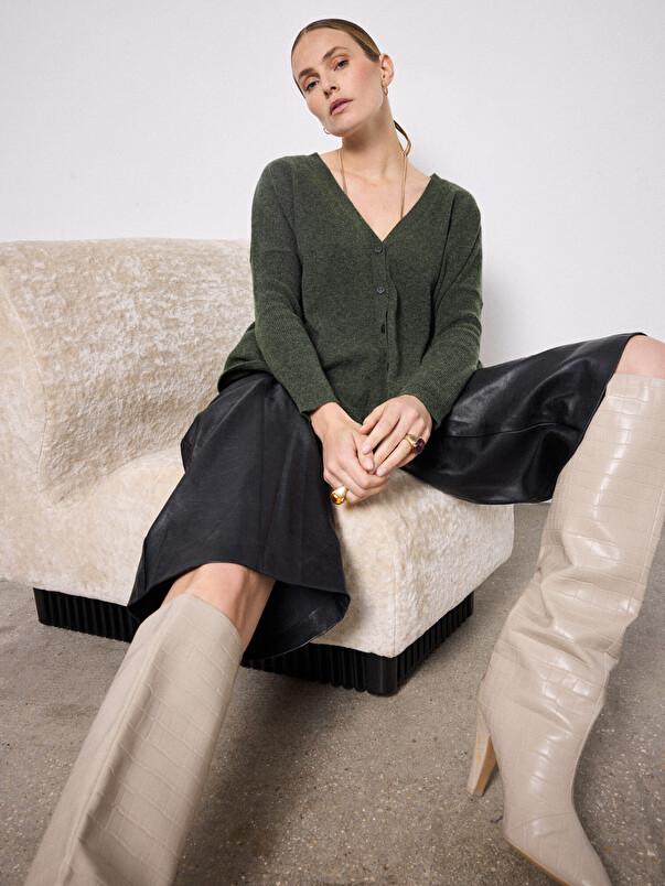 Notshy Pull Poncho Cachemire Alicia Pull Cachemire 2 Fils 12GG