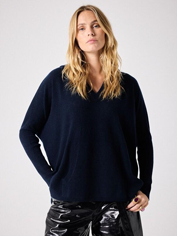 Notshy Pull Poncho Cachemire Alix Pull Poncho Cachemire 2 Fils 12GG