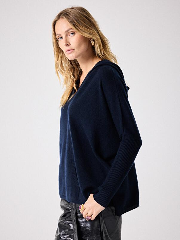 Notshy Pull Poncho Cachemire Alix Pull Poncho Cachemire 2 Fils 12GG