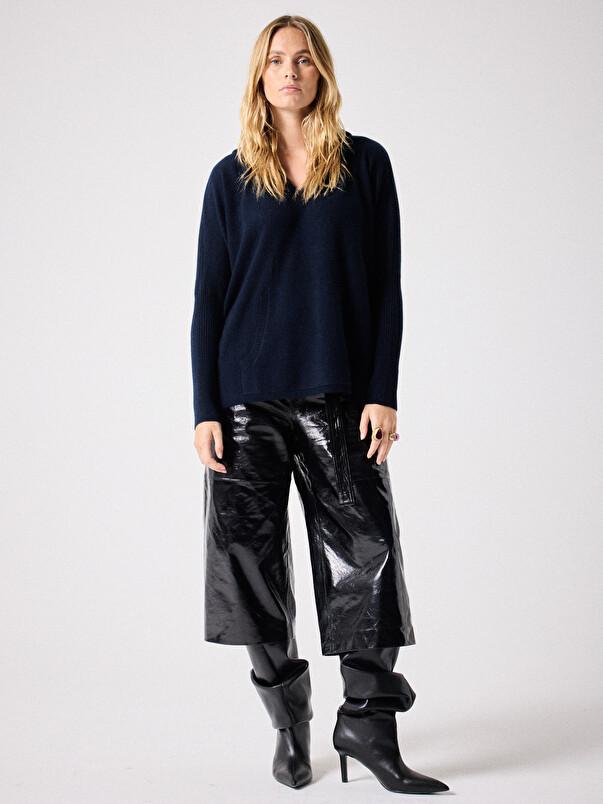 notshy Pull poncho cachemire Alix Pull poncho cachemire 2 fils 12GG