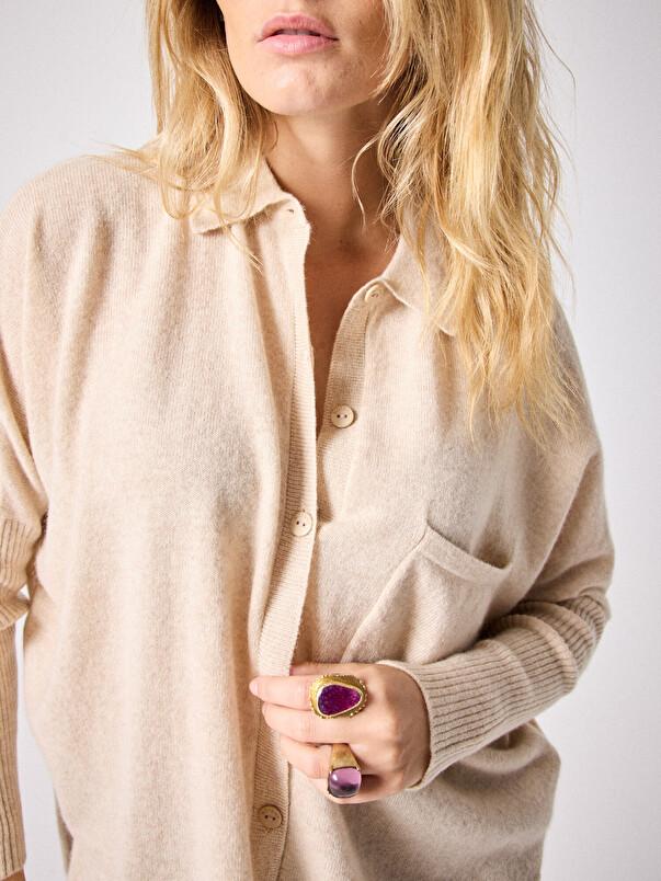 Notshy Pull Poncho Cachemire Andrea Pull Poncho Cachemire 2 Fils 12GG