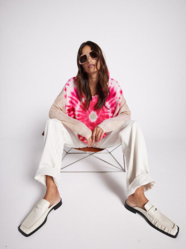 Notshy Pull Poncho Cachemire Canyon Pull Poncho à Capuche En Cachemire 2 Fils Jauge 12