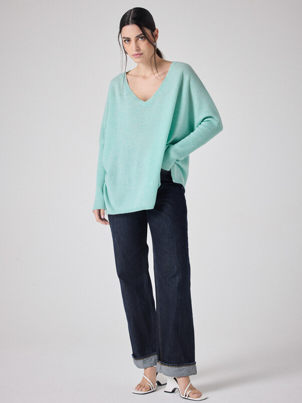 Notshy Pull Poncho Cachemire Faustine Pull Cachemire 2 Fils Jauge 12