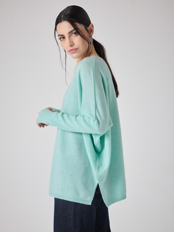 Notshy Pull Poncho Cachemire Faustine Pull Cachemire 2 Fils Jauge 12