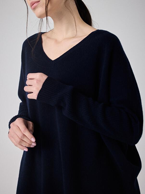 Notshy Pull Poncho Cachemire Faustine Pull Cachemire 2 Fils Jauge 12