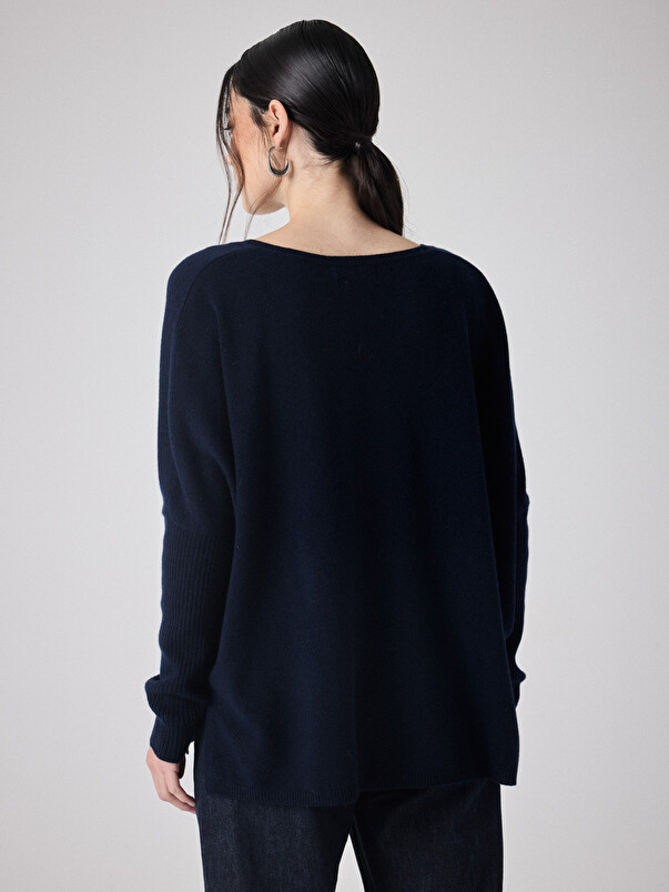 Notshy Pull Poncho Cachemire Faustine Pull Cachemire 2 Fils Jauge 12