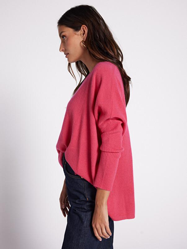 Notshy Pull Poncho Cachemire Faustine Pull Cachemire 2 Fils Jauge 12