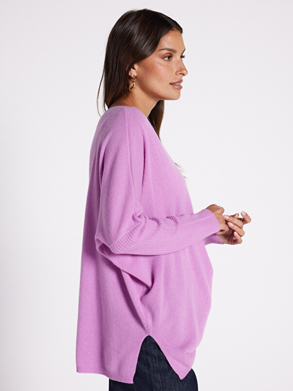 Notshy Pull Poncho Cachemire Faustine Pull Cachemire 2 Fils Jauge 12