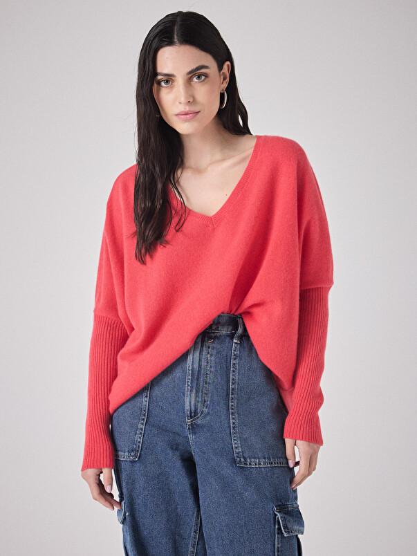 Notshy Pull Poncho Cachemire Faustine Pull Cachemire 2 Fils Jauge 12