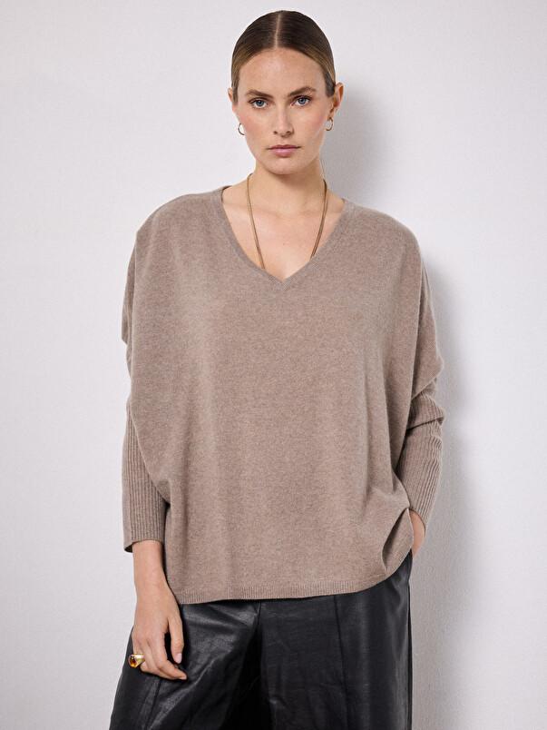 Notshy Pull Poncho Cachemire Faustine Pull Cachemire 2 Fils 12GG