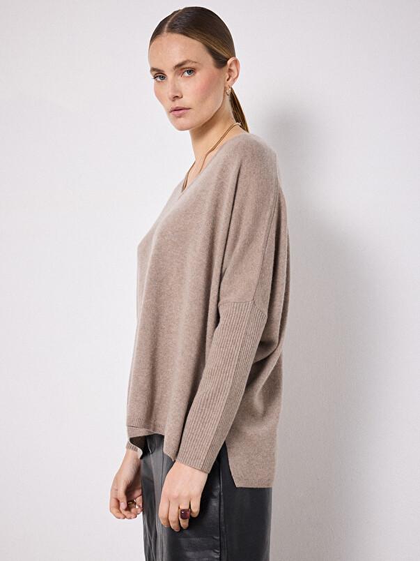 Notshy Pull Poncho Cachemire Faustine Pull Cachemire 2 Fils 12GG