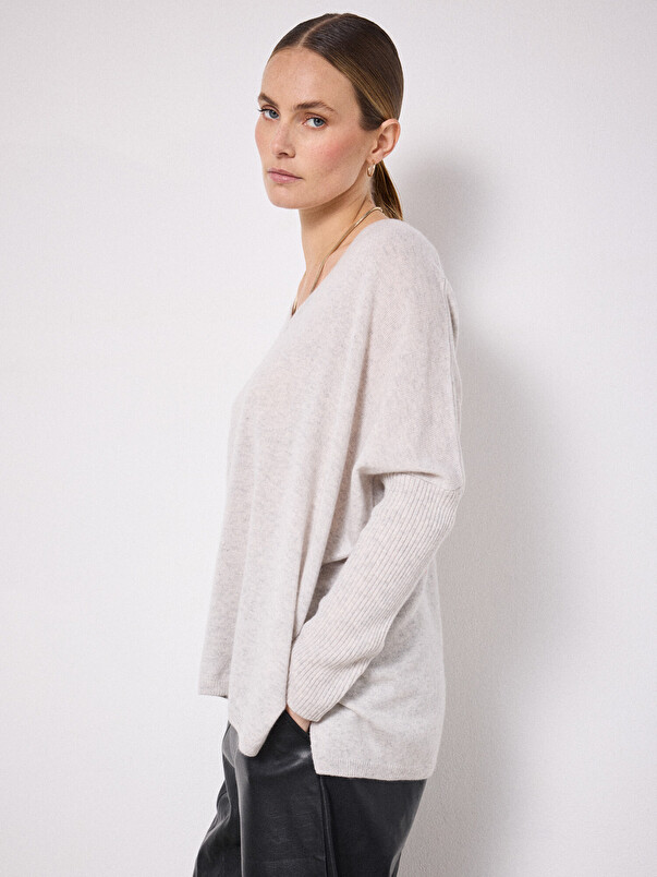 Notshy Pull Poncho Cachemire Faustine Pull Cachemire 2 Fils 12GG