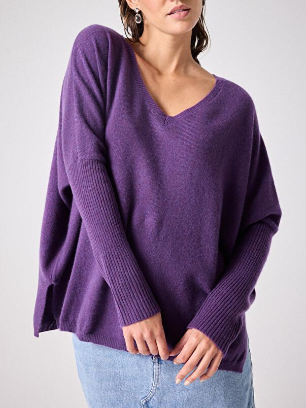 Notshy Pull Poncho Cachemire Faustine Pull Cachemire 2 Fils 12GG