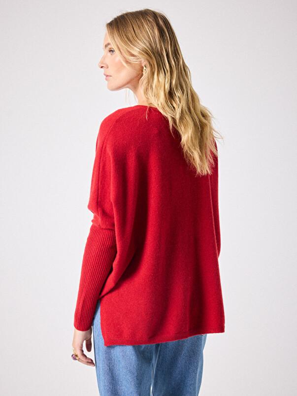 Notshy Pull Poncho Cachemire Faustine Pull Cachemire 2 Fils 12GG