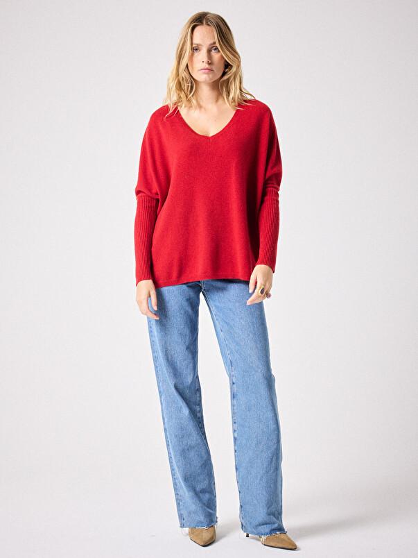 Notshy Pull Poncho Cachemire Faustine Pull Cachemire 2 Fils 12GG