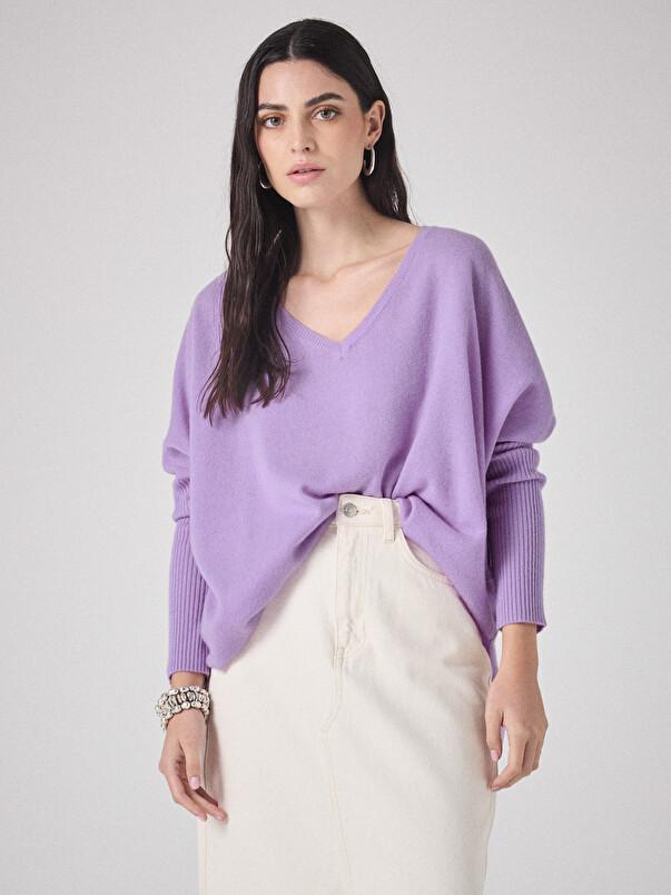 Notshy Pull Poncho Cachemire Faustine Pull Cachemire 2 Fils Jauge 12