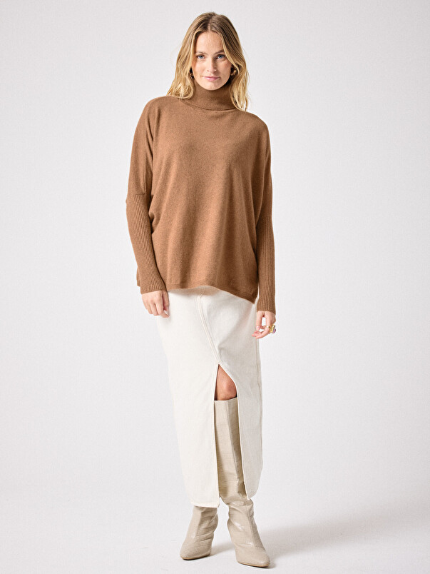 Notshy Pull Poncho Cachemire Margareth Pull Poncho Cachemire 2 Fils 12GG