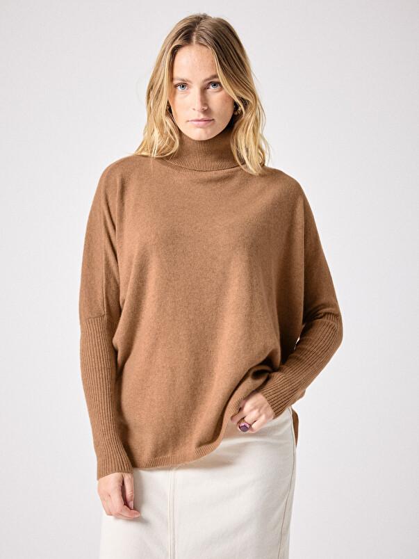 notshy Pull poncho cachemire Margareth Pull poncho cachemire 2 fils 12GG