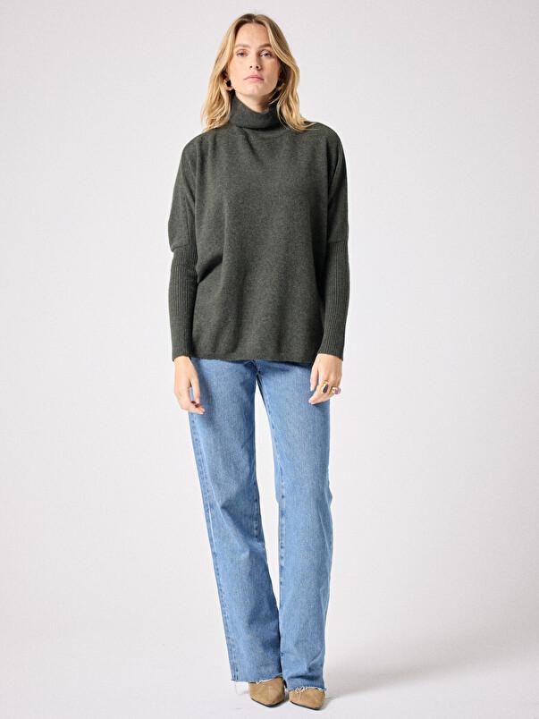 Notshy Pull Poncho Cachemire Margareth Pull Poncho Cachemire 2 Fils 12GG