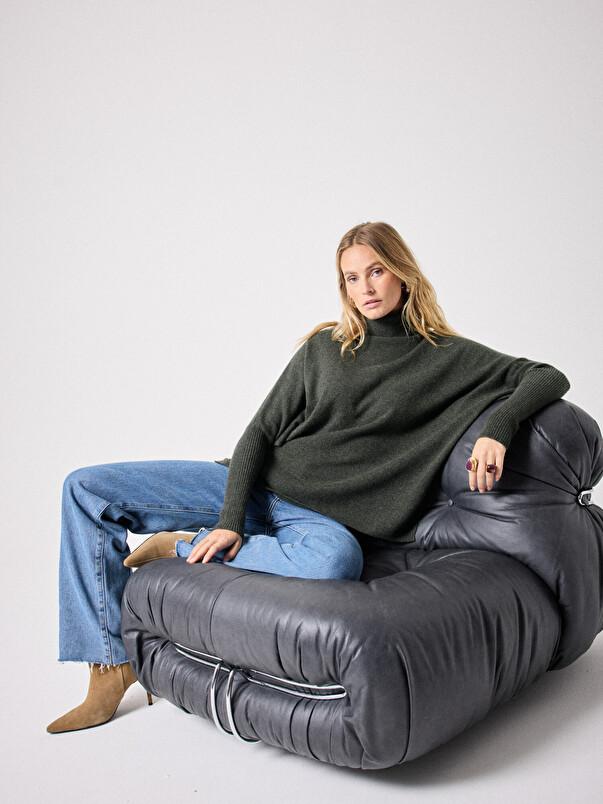 notshy Pull poncho cachemire Margareth Pull poncho cachemire 2 fils 12GG