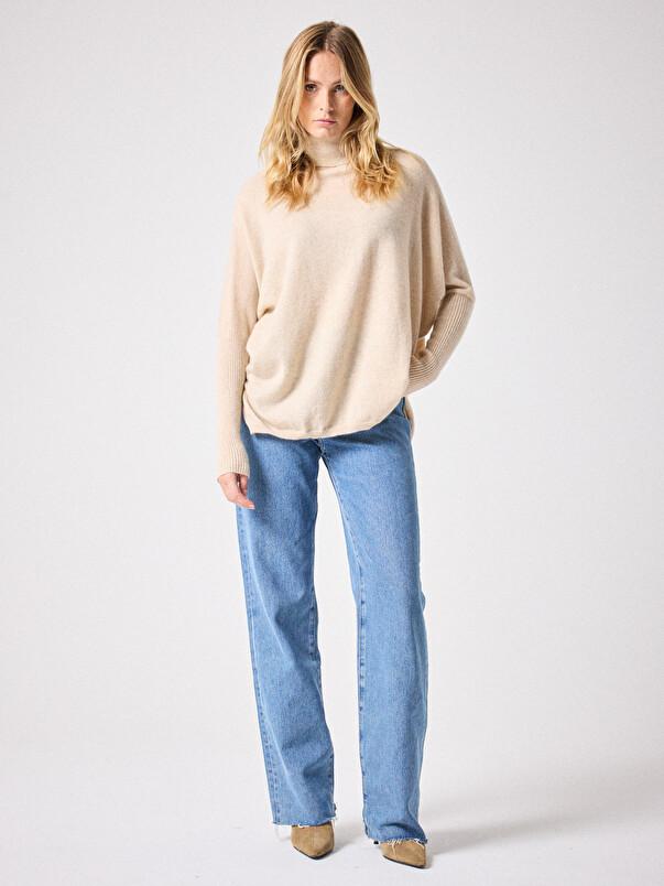 Notshy Pull Poncho Cachemire Margareth Pull Poncho Cachemire 2 Fils 12GG